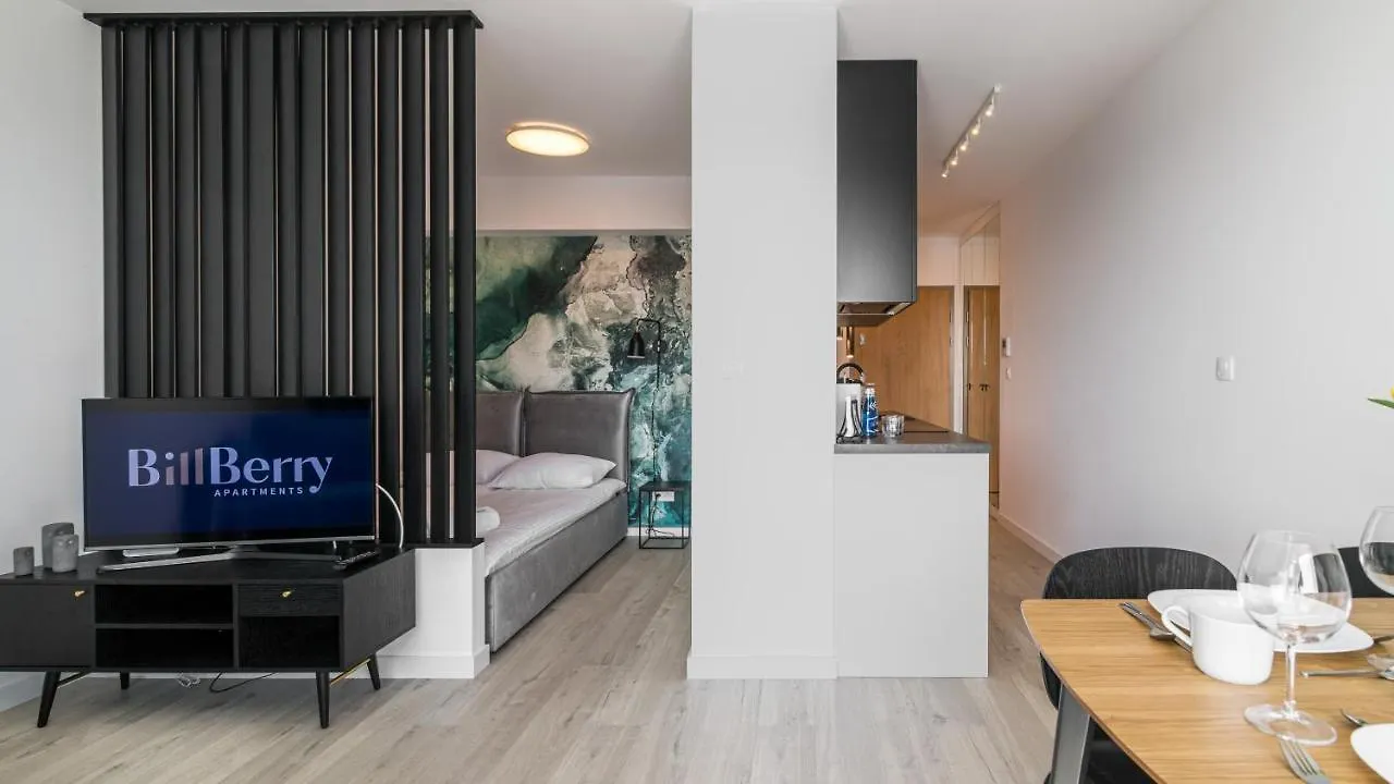 17Th Floor Sea View - Billberry Apartments 格但斯克 0*,  波兰